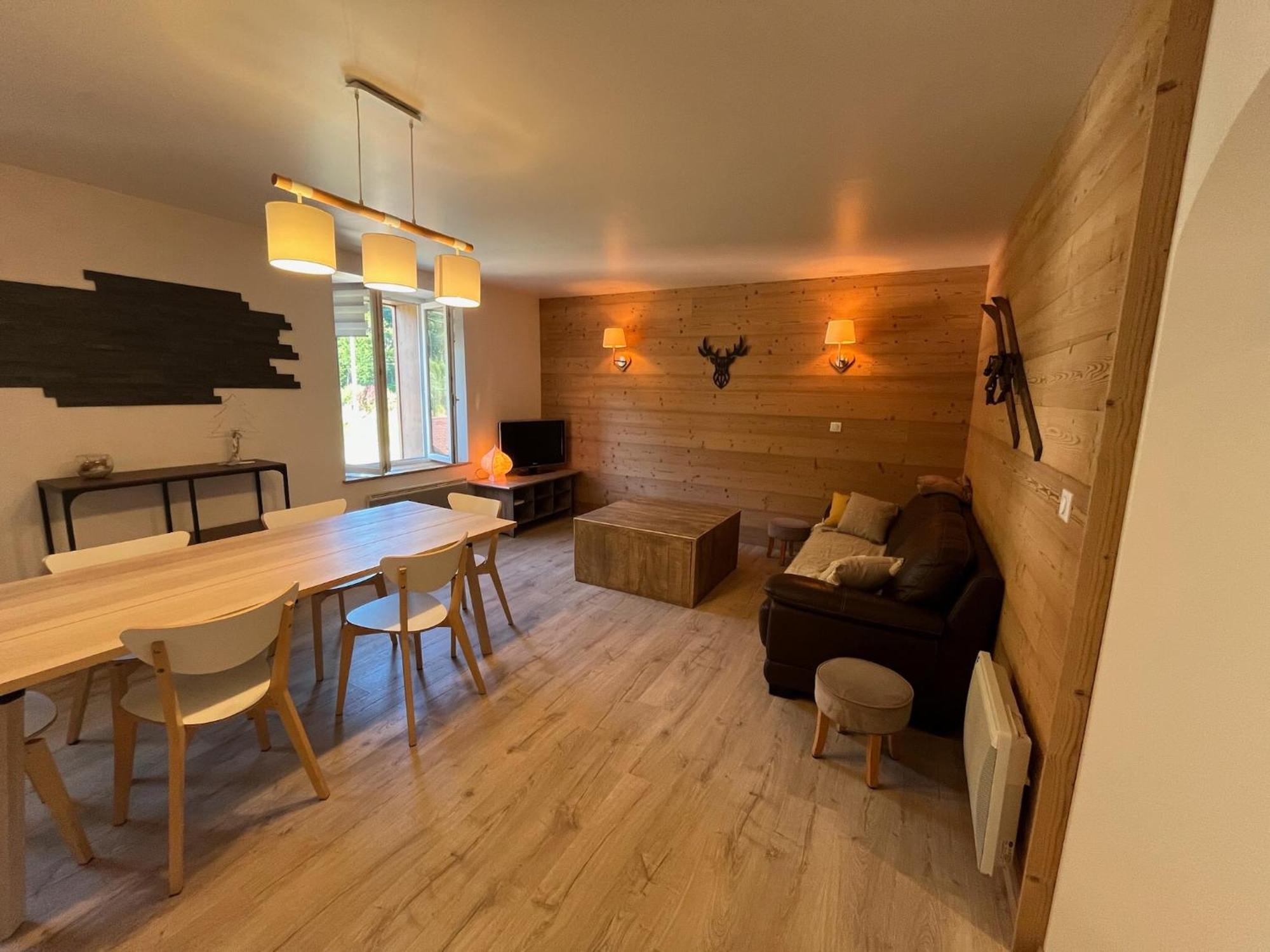 Loft 5 Personnes Type Chalet Avec Jardin Saint-Maurice-sur-Moselle Exterior foto